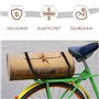 Attache Rapide avec Crochet | Porte-Bagages pour Vélos | Noir et Blanc | Élastique et Métal | Idéal pour Les Vélos avec Roues de