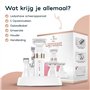 Wellshave 5 en 1 Ladyshaves pour Femmes | Tondeuse Bikini Électrique | Tondeuse Pubis Intime | Rasoir Électrique Maillot | Épila
