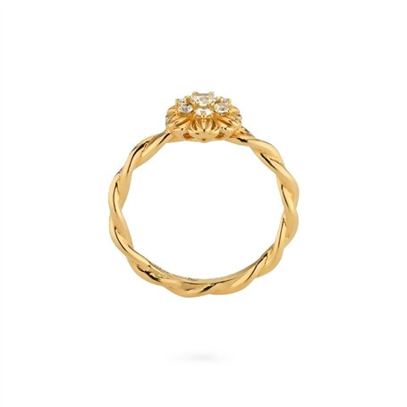 Bague Femme 24KAE 124108Y/54 Doré 14