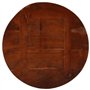 vidaXL Dessus de Table Ø 40x3,8 cm Rond Bois Massif de récupération