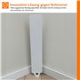 Simple Fix Nettoyant pour mur et salle de bain - Chauffage infrarouge - Sans moisissure - Chauffage mural infrarouge - 1 pièce