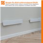 Simple Fix Nettoyant pour mur et salle de bain - Chauffage infrarouge - Sans moisissure - Chauffage mural infrarouge - 1 pièce