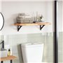 vidaXL Dessus de Table 100x30x4 cm rectangulaire Bois Massif d'acacia