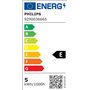 Philips Hue White and Color Ambiance Ampoule LED connectée Pack de 5, culot GU10, 400 lumens, Compatible Bluetooth. Fonctionne a