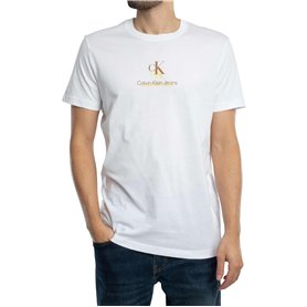 Calvin Klein T-Shirt Manches Courtes Homme Shadow Logo Tee Regular Fit