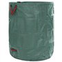 vidaXL Sacs à déchets de Jardin avec poignées 12 pcs Pliables Ronds Verts 500 L