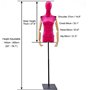 mannequins Demi-Corps féminins avec Support en métal