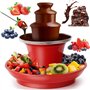 Service à fondue au chocolat électrique