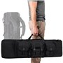 Housse de Transport pour 2 Fusils à Air Fusils de Chasse Rembourée Sac Tactical Double Rifle 95/105/118/140 cm Très Durable Mall