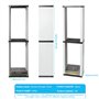 Queen.Y Support de Support de Stockage de Boîte de Disque de Jeu de Haute Qualité Durable pour Étagère de Stockage Ps5 Tenir 36P