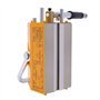 DOJOEUU Levage magnétique, Levage magnétique en Acier Robuste de 1 322 LB avec déverrouillage, Levage magnétique en Acier, magné