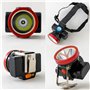 Lampe de sécurité for mineurs, lampe frontale de mineur, lampe de poche, lampe de mineur à LED super lumineuse, phare for éclair