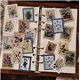BYFRI Papier Timbré Vintage Autocollants Plante Illustrated Champignon Étiquette D'étanchéité Stickers Scrapbooking Diary Album 