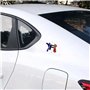 Autocollant drapeau français emblème français emblème badge métal badge autocollant voiture