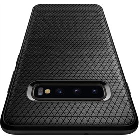 Spigen Liquid Air Coque Compatible avec Samsung Galaxy S10 - Noir Mat