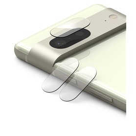 Ringke Protection Caméra Google Pixel 7 Verre Trempé [3 Pack] 9H Dureté Camera Lens Protection Anti-Rayures Aucune Interférence