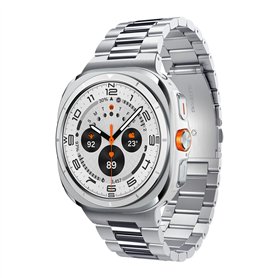 Spigen Modern Fit 316L Bracelets de Remplacement Compatible avec Samsung Galaxy Watch Ultra 47mm (2024) - Argent