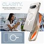 Spigen Ultra Hybrid MagFit Coque [Compatible avec MagSafe Accessoire] pour Google Pixel 9 - Blanc