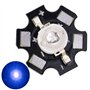 Haofy 25 pièces 3W LED puce ultraviolette lumière 395nm-400nm lampe haute puissance perles diode puces avec base en aluminium