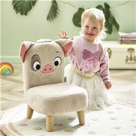 Disney Moana Pua Chaise rembourrée confortable pour chambre à coucher