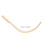 Keenso 10 pièces 30LB/50LB Nylon Ligne de pêche à la Mouche Boucles de pêche connecteur Ligne de pêche Boucle Ensemble(Yellow 30