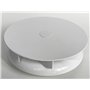 Petit ventilateur de fourgon rotatif à profil bas pour caravane de bus van blanc