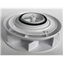 Petit ventilateur de fourgon rotatif à profil bas pour caravane de bus van blanc