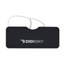 DIDINSKY Lunette Loupe sans Branche pour Hommes et Femmes. Lunettes de vue pour hommes et femmes vintage pour presbyte. Black +1