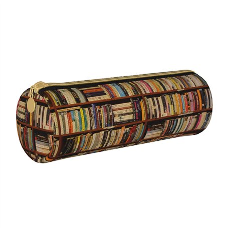 Hgbbdyyjj Bibliothèque ordonnée personnalisée multifonction multifonction grande capacité sac de rangement en cuir pour papeteri