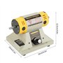 220V 350W de Bijoux de Pierre Gemme Polisseur Ensemble De Polissage Banc multifonctionnel Machine de polissage de métal Avec Pie