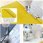 Lot de 4 Accessoires Couture pour Machines à Coudre Pied Presseur Ourlet Roulé pour La Maison Convient Convient à Une Large Gamm