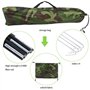 Tente, Tente légère imperméable pour Une Personne avec Protection UV de en Polyester avec Sac de Rangement pour la randonnée en 