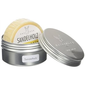 HASLINGER Savon à raser au Bois de Santal dans Un étui en Aluminium