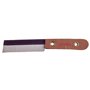 Stubai 456001 Couteau à Mastiquer avec Manche en Cuir Pliable