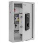 Rottner Keytronic 48 Coffre-fort à clés en acier Gris Serrure électronique avec ouverture d'urgence mécanique Patère réglable 48