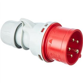 Kopp 174601005 Prise CEE 5 Broches 16 A 400 V Rouge