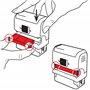 Tampon encreur personnalisable Trodat Printy 4927 Typomatic 4.0 Bleu – 8 lignes de texte à composer soi-même – encrage automatiq