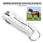Ruban à Mesurer de 2,5 M pour Corps de Cheval, Poids Corporel D'animaux D'élevage Portable, Hauteur de Buste, Ruban à Mesurer, é