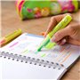 JOLLY Marqueur textile 2 en 1-4 surligneurs de 2 couleurs chacun.