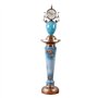 zhangrui1888 Horloge de parquet Horloges de Sol Bleues créatives