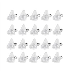 Lot de 40 supports d'étagères