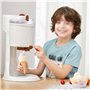 WAOCEO Sorbetière Sorbetiere Machine à crème glacée Molle Semi-Automatique 1000 ML crème glacée Domestique Faisant la Machine Fr