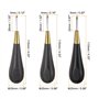 Ensemble de poinçons de couture for travaux manuels 3-5 mm Losange incurvé Point conique Kit de perforation for cuir Outil avec 