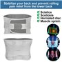KJHFD Back Support Men de Lombaire Respirant Femmes Trainer Back Ortopedicas Protection Décompression Soutenir la Courroie de la