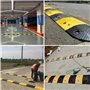 GVRSQZID Ralentisseur de Route Robuste, adapté à la Plupart des véhicules, capacité de Charge 660000 LB, Paquet de 2