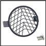 JRWDSBV Grille Phare Moto pour XG250 XG 250 XG-250 pour Tricker Moto Phare Avant Maille Grille Lampe Frontale Couverture Protect