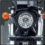 JRWDSBV Grille Phare Moto pour XG250 XG 250 XG-250 pour Tricker Moto Phare Avant Maille Grille Lampe Frontale Couverture Protect