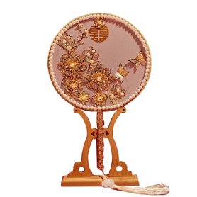 Éventail vintage de style chinois