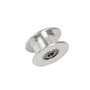 Lfang-Poulies de synchronisation 2pcs 3mm alésage X / y Poulie de roulement à rouleaux de rouleaux plats plat d'aluminium d'axe