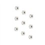 Lfang-Poulies de synchronisation 2pcs 3mm alésage X / y Poulie de roulement à rouleaux de rouleaux plats plat d'aluminium d'axe 